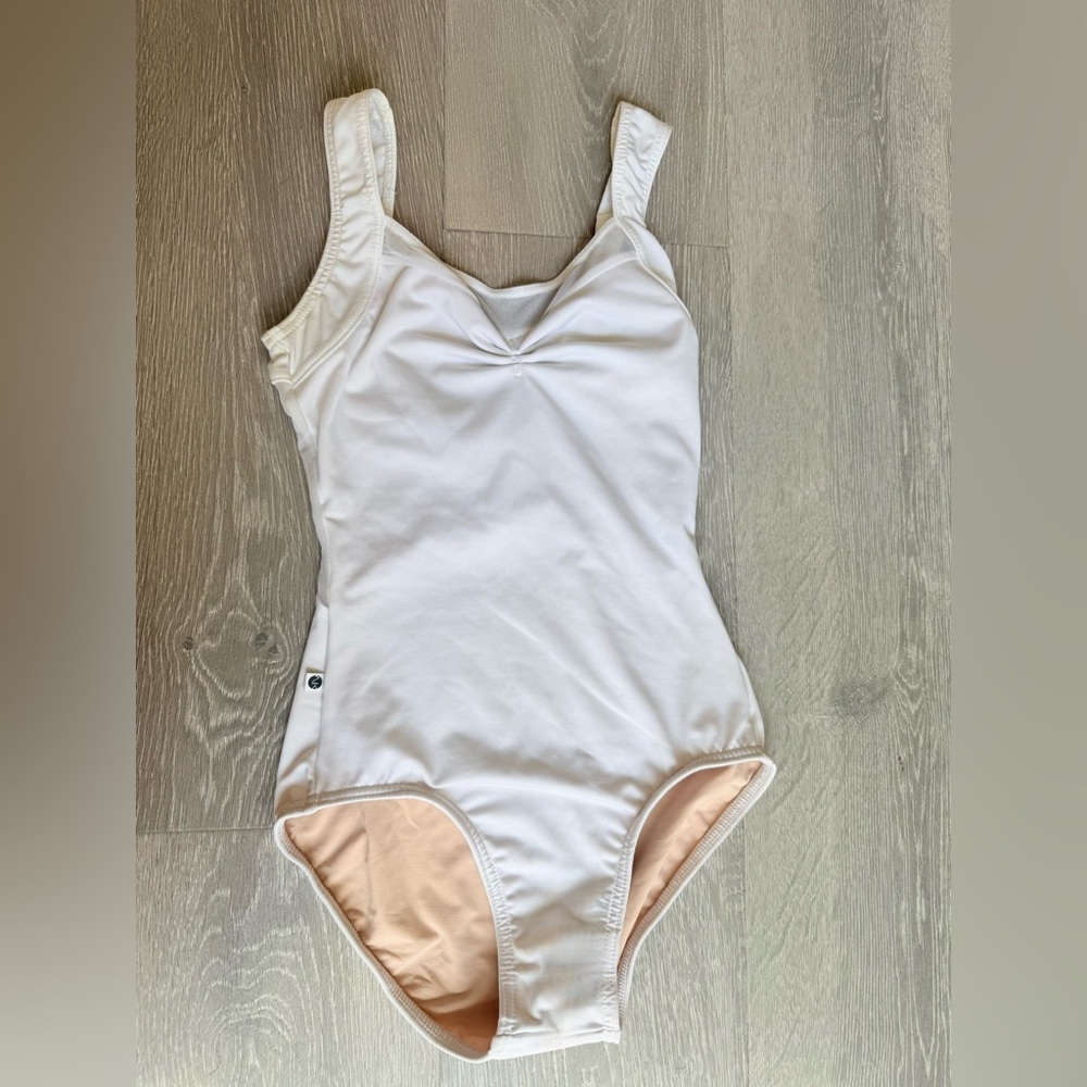 White Dance leotard